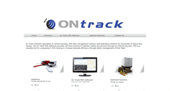 Desktop Screenshot of ontrackgps.net